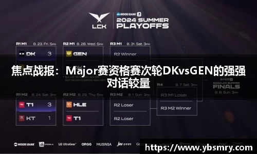 焦点战报：Major赛资格赛次轮DKvsGEN的强强对话较量